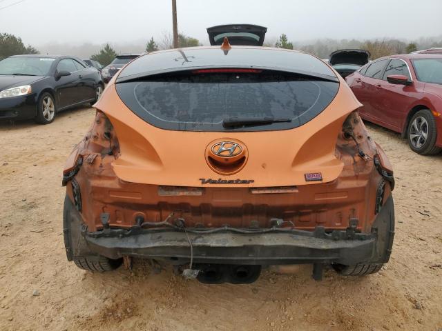 KMHTC6ADXFU223197 - 2015 HYUNDAI VELOSTER ORANGE photo 6