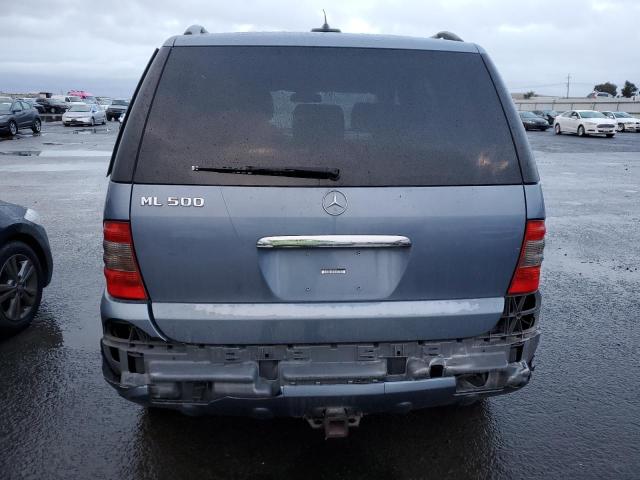 4JGAB75E05A531434 - 2005 MERCEDES-BENZ ML 500 BLUE photo 6