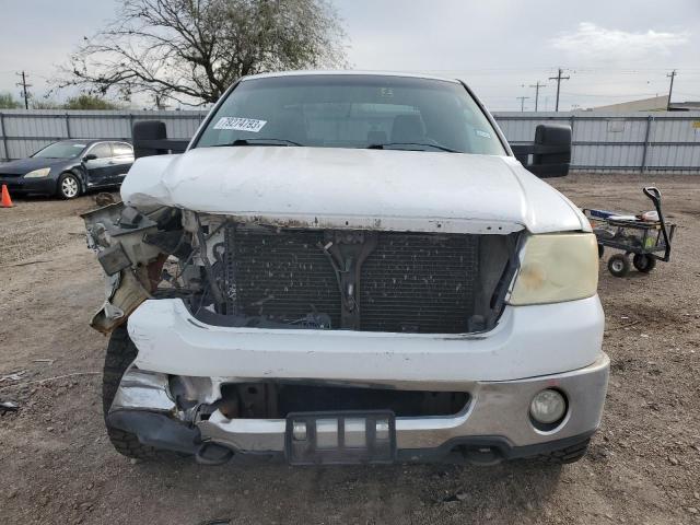 1FTPX14V68FA70052 - 2008 FORD F150 WHITE photo 5