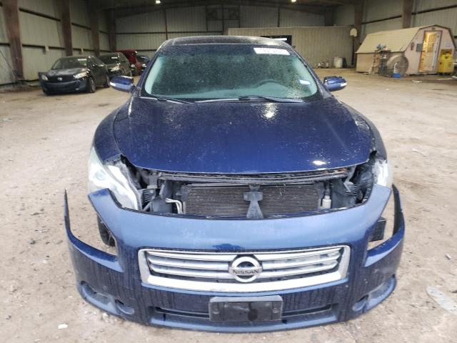 1N4AA5AP1DC822861 - 2013 NISSAN MAXIMA S BLUE photo 5