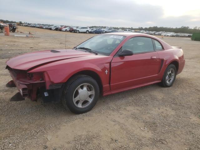 1FAFP4041YF275553 - 2000 FORD MUSTANG RED photo 1