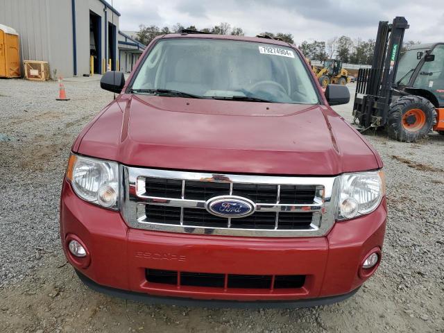 1FMCU0DG6AKC50269 - 2010 FORD ESCAPE XLT RED photo 5