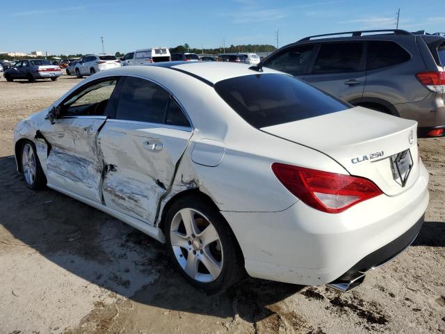 WDDSJ4EB3GN321539 - 2016 MERCEDES-BENZ CLA 250 WHITE photo 2