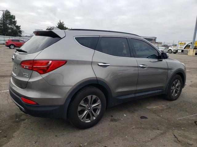 5XYZUDLB7FG261788 - 2015 HYUNDAI SANTA FE S GRAY photo 3