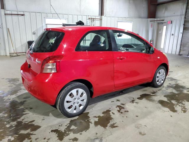 JTDJT923675089545 - 2007 TOYOTA YARIS RED photo 3