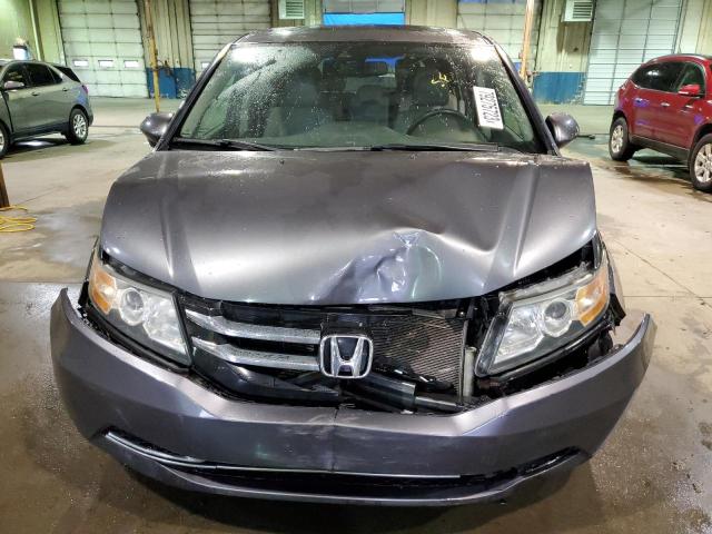 5FNRL5H64GB054983 - 2016 HONDA ODYSSEY EXL GRAY photo 5