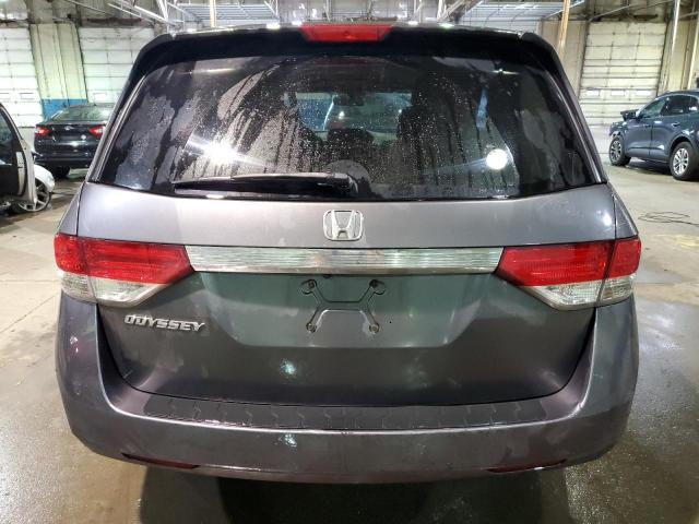 5FNRL5H64GB054983 - 2016 HONDA ODYSSEY EXL GRAY photo 6