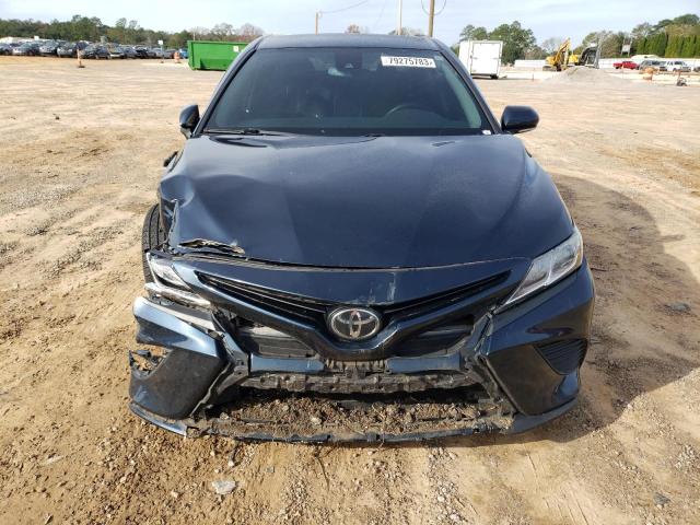 4T1B11HK5KU790081 - 2019 TOYOTA CAMRY L BLUE photo 5