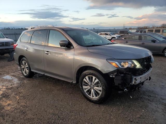 5N1DR2MN5JC652777 - 2018 NISSAN PATHFINDER S GRAY photo 4