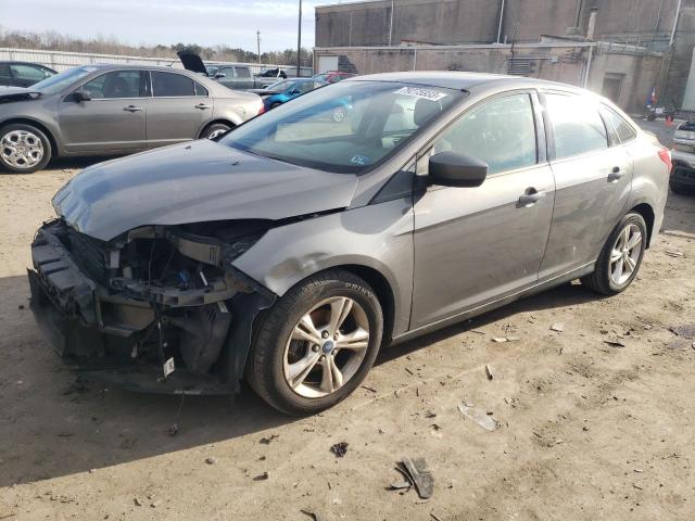 1FAHP3F2XCL306785 - 2012 FORD FOCUS SE GRAY photo 1