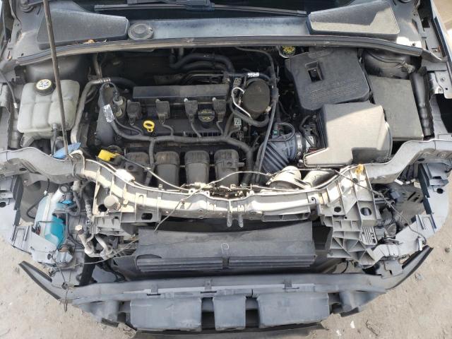 1FAHP3F2XCL306785 - 2012 FORD FOCUS SE GRAY photo 11