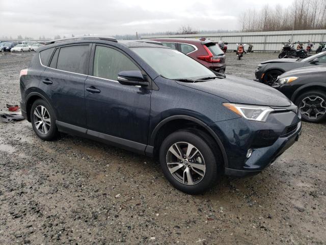 JTMRFREV1HJ715860 - 2017 TOYOTA RAV4 XLE BLUE photo 4