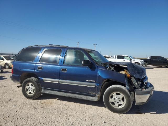 1GNEC13V73R156117 - 2003 CHEVROLET TAHOE C1500 BLUE photo 4