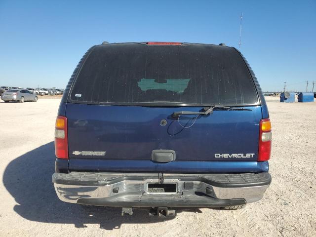 1GNEC13V73R156117 - 2003 CHEVROLET TAHOE C1500 BLUE photo 6