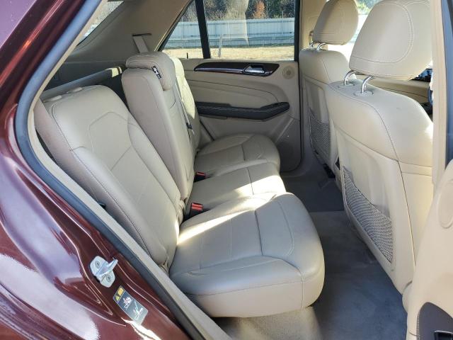 4JGDA5HB3DA109310 - 2013 MERCEDES-BENZ ML 350 4MATIC BURGUNDY photo 11
