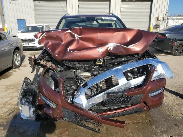 4JGDA5HB3DA109310 - 2013 MERCEDES-BENZ ML 350 4MATIC BURGUNDY photo 5