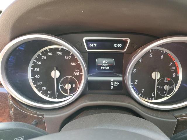 4JGDA5HB3DA109310 - 2013 MERCEDES-BENZ ML 350 4MATIC BURGUNDY photo 9