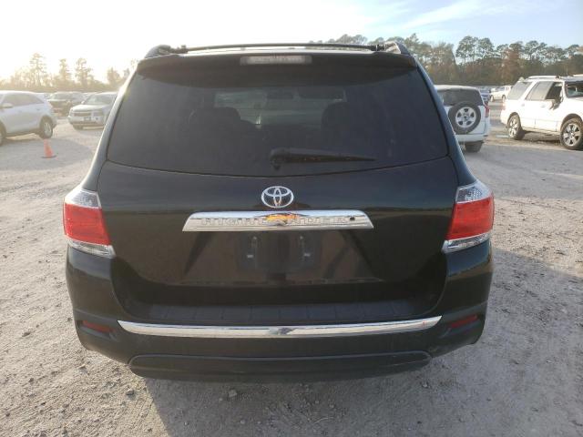 5TDZK3EH3DS140452 - 2013 TOYOTA HIGHLANDER BASE BLACK photo 6