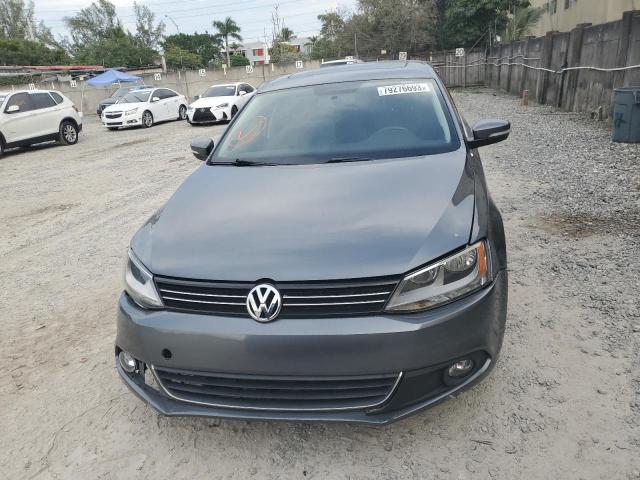 3VWLL7AJ1DM279494 - 2013 VOLKSWAGEN JETTA TDI GRAY photo 5