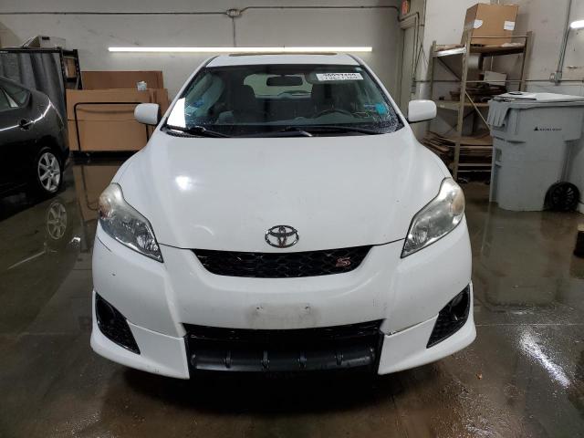 2T1KE40E19C024338 - 2009 TOYOTA COROLLA MA S WHITE photo 5