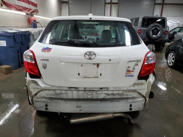 2T1KE40E19C024338 - 2009 TOYOTA COROLLA MA S WHITE photo 6