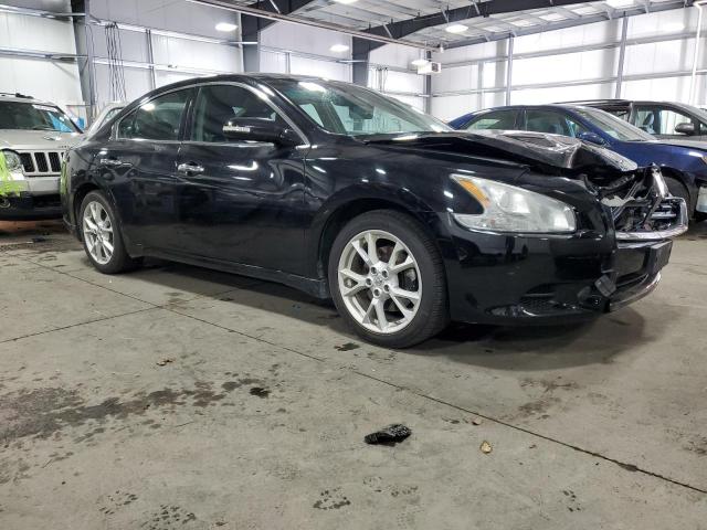 1N4AA5AP2DC824084 - 2013 NISSAN MAXIMA S BLACK photo 4