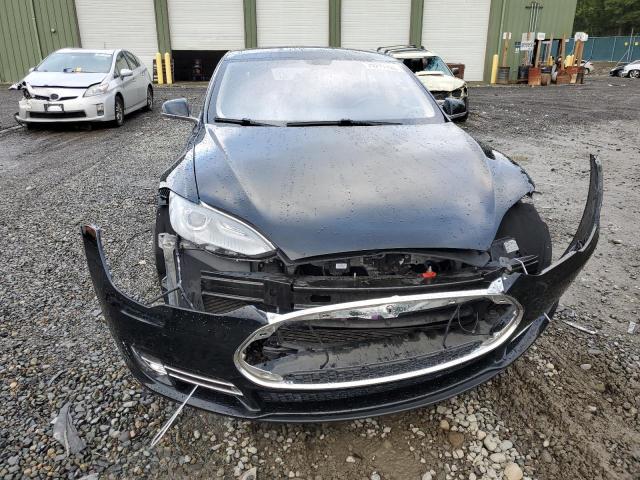 5YJSA1CP6DFP24724 - 2013 TESLA MODEL S შავი ფოტო 5