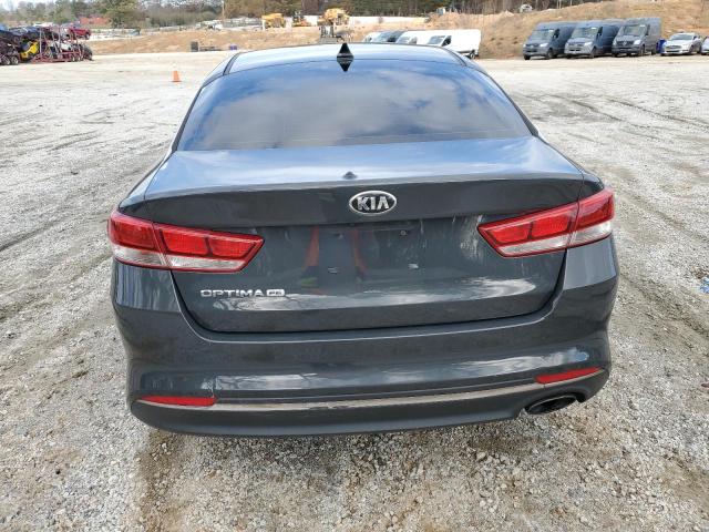 KNAGT4L33G5079614 - 2016 KIA OPTIMA LX GRAY photo 6