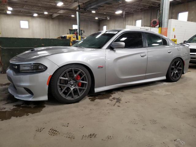 2C3CDXGJ2JH244436 - 2018 DODGE CHARGER R/T 392 GRAY photo 1