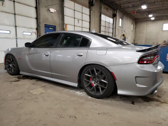 2C3CDXGJ2JH244436 - 2018 DODGE CHARGER R/T 392 GRAY photo 2