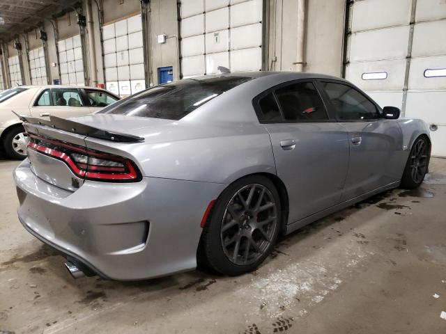 2C3CDXGJ2JH244436 - 2018 DODGE CHARGER R/T 392 GRAY photo 3