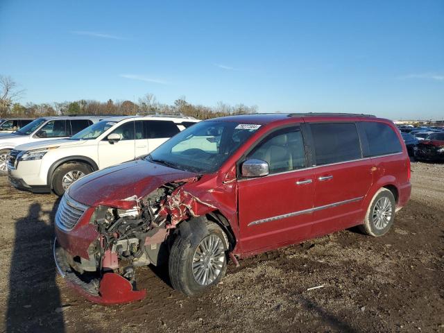 2C4RC1CG4ER304491 - 2014 CHRYSLER TOWN & COU TOURING L RED photo 1