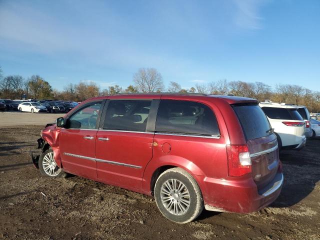 2C4RC1CG4ER304491 - 2014 CHRYSLER TOWN & COU TOURING L RED photo 2