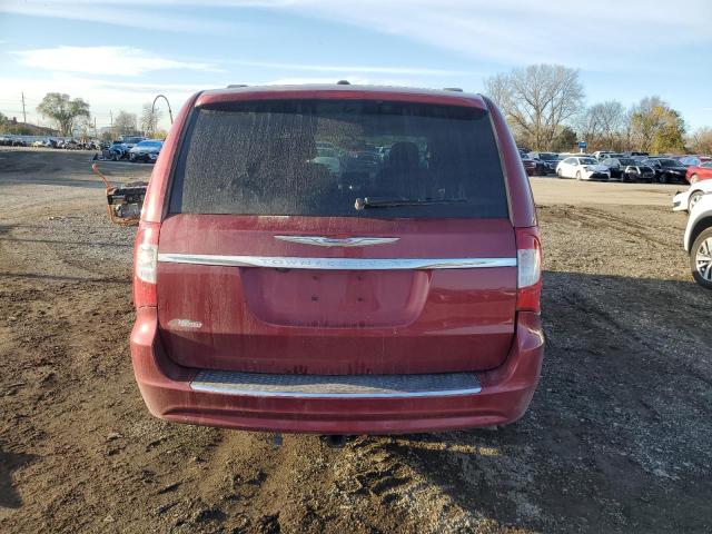 2C4RC1CG4ER304491 - 2014 CHRYSLER TOWN & COU TOURING L RED photo 6