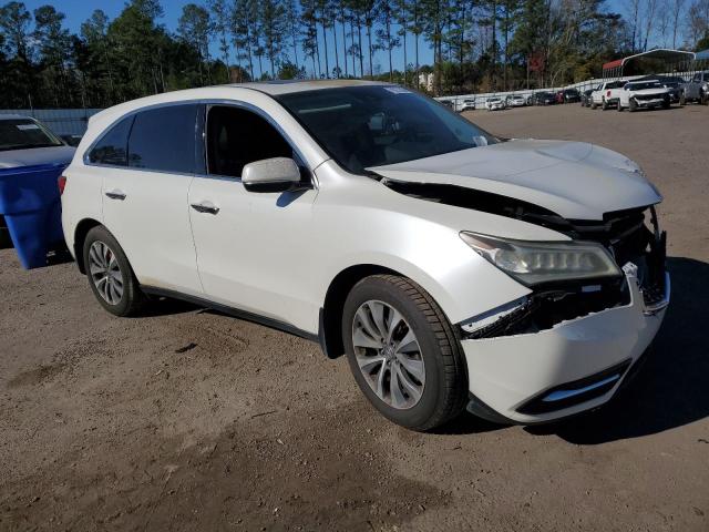 5FRYD3H69GB005791 - 2016 ACURA MDX TECHNOLOGY WHITE photo 4