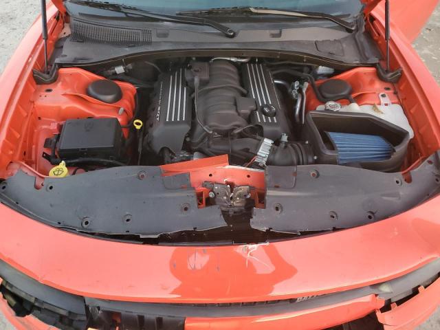 2C3CDXGJ3MH673329 - 2021 DODGE CHARGER SCAT PACK ORANGE photo 11