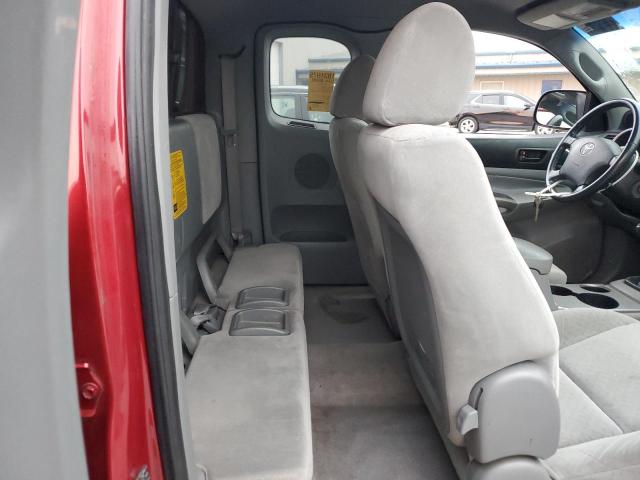 5TEUU42N78Z570630 - 2008 TOYOTA TACOMA ACCESS CAB Қызыл фото 10
