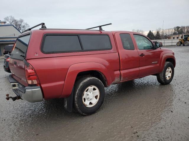5TEUU42N78Z570630 - 2008 TOYOTA TACOMA ACCESS CAB Қызыл фото 3
