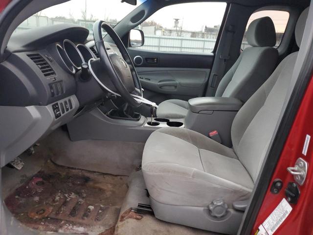 5TEUU42N78Z570630 - 2008 TOYOTA TACOMA ACCESS CAB Қызыл фото 7