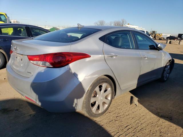 KMHDH4AE1BU168524 - 2011 HYUNDAI ELANTRA GLS SILVER photo 3