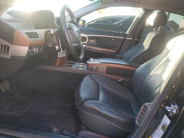 WBAHL83567DT09388 - 2007 BMW 750 I BLACK photo 7