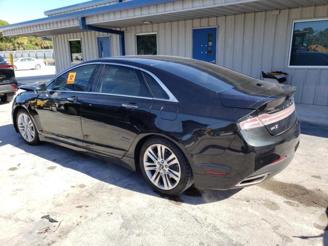 3LN6L2GK2FR623810 - 2015 LINCOLN MKZ BLACK photo 2