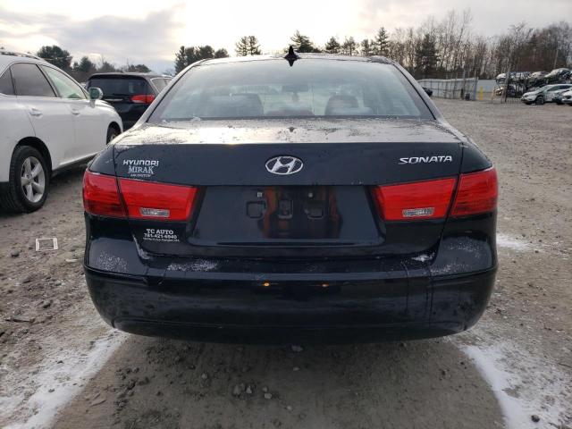 5NPET4AC8AH626039 - 2010 HYUNDAI SONATA GLS BLACK photo 6