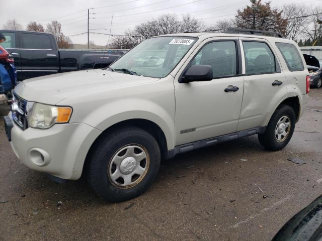 1FMCU02Z38KA39044 - 2008 FORD ESCAPE XLS TAN photo 1