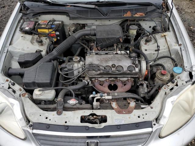 2HGEJ661XYH587581 - 2000 HONDA CIVIC BASE 银色 照片 11
