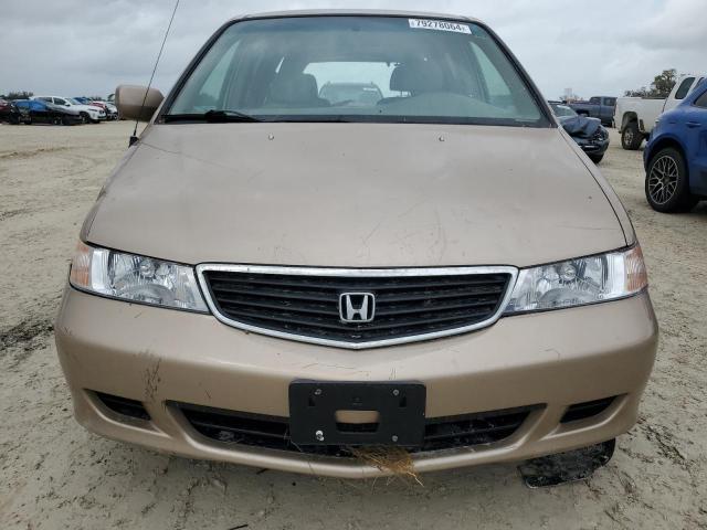 2HKRL186X1H526766 - 2001 HONDA ODYSSEY EX GOLD photo 5