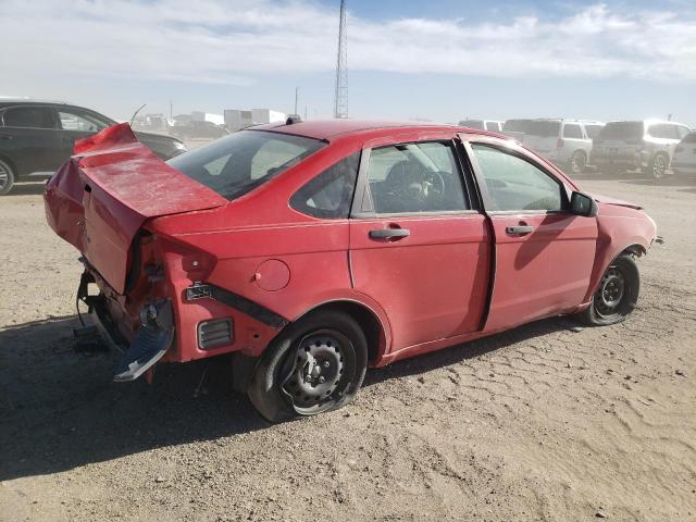 1FAHP34N48W264956 - 2008 FORD FOCUS S/SE RED photo 3