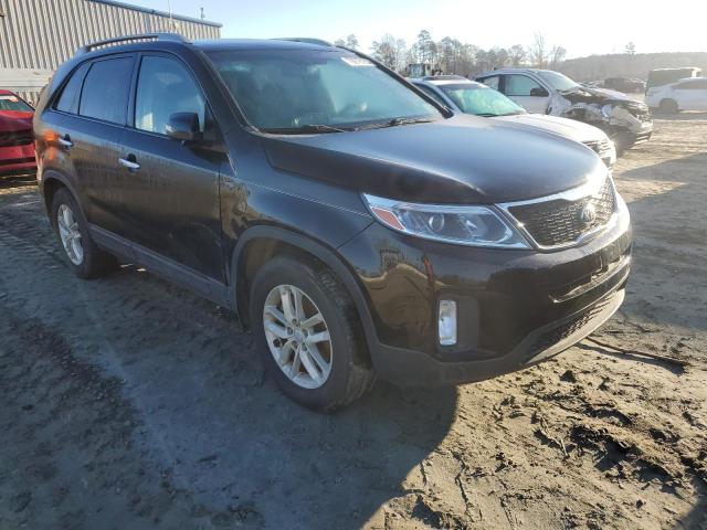 5XYKT4A75FG572395 - 2015 KIA SORENTO LX BLACK photo 4