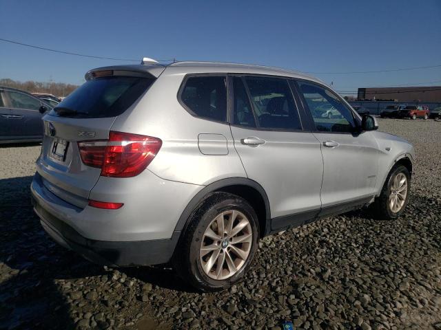 5UXWX9C52F0D53142 - 2015 BMW X3 XDRIVE28I SILVER photo 3