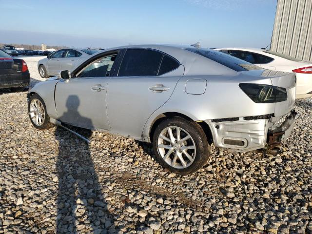 JTHCF5C21D5061581 - 2013 LEXUS IS 250 SILVER photo 2